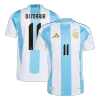 Camiseta Auténtica DI MARIA #11 Argentina 2024 Primera Equipación Local Hombre - Versión Jugador - camisetasfutbol