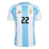 Camiseta Auténtica L.MARTÍNEZ #22 Argentina 2024 Primera Equipación Local Hombre - Versión Jugador - camisetasfutbol