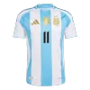 Camiseta Auténtica DI MARIA #11 Argentina 2024 Primera Equipación Local Hombre - Versión Jugador - camisetasfutbol