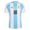 Camiseta Auténtica MESSI #10 Argentina 2024 Primera Equipación Local Hombre - Versión Jugador - camisetasfutbol