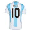 Camiseta Auténtica MESSI #10 Argentina 2024 Primera Equipación Local Hombre - Versión Jugador - camisetasfutbol