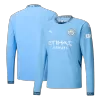 Camiseta Manga Larga Manchester City 2024/25 Primera Equipación Local Hombre - Versión Hincha - camisetasfutbol