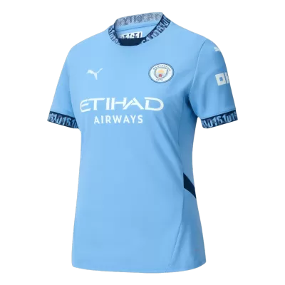 Camiseta Manchester City 2024/25 Primera Equipación Local Mujer - Versión Hincha - camisetasfutbol