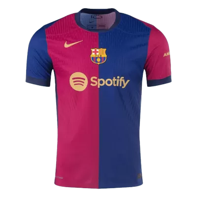 Camiseta Auténtica Barcelona 2024/25 Primera Equipación Local Hombre - Versión Jugador - camisetasfutbol