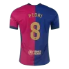 Camiseta Auténtica PEDRI #8 Barcelona 2024/25 Primera Equipación Local Hombre - Versión Jugador - camisetasfutbol