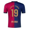 Camiseta LAMINE YAMAL #19 Barcelona 2024/25 Primera Equipación Local Hombre - Versión Hincha - camisetasfutbol