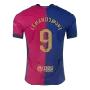 Camiseta Auténtica LEWANDOWSKI #9 Barcelona 2024/25 Primera Equipación Local Hombre - Versión Jugador - camisetasfutbol