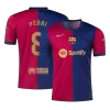 Calidad Premium Camiseta PEDRI #8 Barcelona 2024/25 Primera Equipación Local Hombre - Versión Hincha - camisetasfutbol