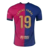 Camiseta Auténtica LAMINE YAMAL #19 Barcelona 2024/25 Primera Equipación Local Hombre - Versión Jugador - camisetasfutbol