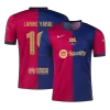 Calidad Premium UCL Camiseta LAMINE YAMAL #19 Barcelona 2024/25 Primera Equipación Local Hombre - Versión Hincha - camisetasfutbol