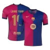 UCL Camiseta Auténtica LAMINE YAMAL #19 Barcelona 2024/25 Primera Equipación Local Hombre (Logotipo de Spotify sin texto )- Versión Jugador - camisetasfutbol