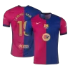 Camiseta Auténtica LAMINE YAMAL #19 Barcelona 2024/25 Primera Equipación Local Hombre (Logotipo de Spotify sin texto )- Versión Jugador - camisetasfutbol