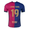 UCL Camiseta Auténtica LAMINE YAMAL #19 Barcelona 2024/25 Primera Equipación Local Hombre (Logotipo de Spotify sin texto )- Versión Jugador - camisetasfutbol