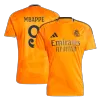 Camiseta MBAPPÉ #9 Real Madrid 2024/25 Segunda Equipación Visitante Hombre - Versión Hincha - camisetasfutbol