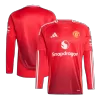 Camiseta Manga Larga Manchester United 2024/25 Primera Equipación Local Hombre - Versión Hincha - camisetasfutbol