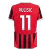 Camiseta Auténtica PULISIC #11 AC Milan 2024/25 Primera Equipación Local Hombre - Versión Jugador - camisetasfutbol