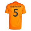 Camiseta Auténtica BELLINGHAM #5 Real Madrid 2024/25 Segunda Equipación Visitante Hombre - Versión Jugador - camisetasfutbol