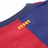 Miniconjunto Completo Barcelona 2024/25 Primera Equipación Local Niño (Camiseta + Pantalón Corto + Calcetines) - camisetasfutbol