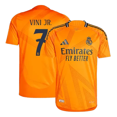 Camiseta Auténtica VINI JR. #7 Real Madrid 2024/25 Segunda Equipación Visitante Hombre - Versión Jugador - camisetasfutbol