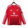 Camiseta Manga Larga Manchester United 2024/25 Primera Equipación Local Hombre - Versión Hincha - camisetasfutbol