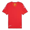 Calidad Premium Camiseta de Ferrari F1 Racing Team Charles Leclerc #16 T-Shirt 2024 Red Hombre Amarillo Talla Grande（3XL-5XL） - camisetasfutbol