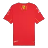 Calidad Premium Camiseta de Ferrari F1 Racing Team Charles Leclerc #16 T-Shirt 2024 Red Hombre Amarillo - camisetasfutbol