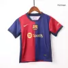 Miniconjunto Barcelona 2024/25 Primera Equipación Local Niño (Camiseta + Pantalón Corto) - camisetasfutbol