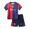 Miniconjunto Completo Barcelona 2024/25 Primera Equipación Local Niño (Camiseta + Pantalón Corto + Calcetines) - camisetasfutbol