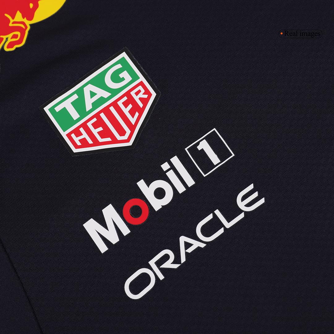 Calidad Premium Camiseta de Red Bull F1 Racing Team Set up T-Shirt - Navy Hombre Azul Profundo - camisetasfutbol