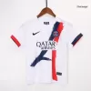 Miniconjunto Completo PSG 2024/25 Segunda Equipación Visitante Niño (Camiseta + Pantalón Corto + Calcetines) - camisetasfutbol