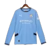 Camiseta Manga Larga Manchester City 2024/25 Primera Equipación Local Hombre - Versión Hincha - camisetasfutbol