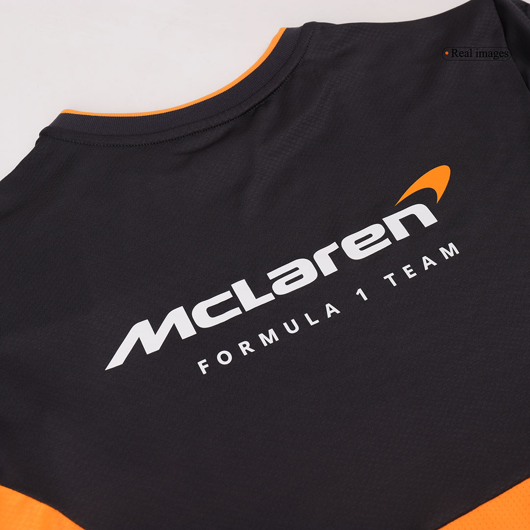 Calidad Premium Camiseta de McLaren F1 Racing Team Set Up T-Shirt Orange Hombre Naranja - camisetasfutbol