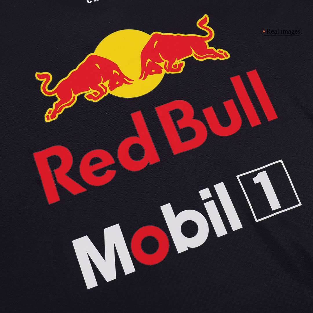 Calidad Premium Camiseta de Red Bull F1 Racing Team Set up T-Shirt - Navy Hombre Azul Profundo - camisetasfutbol