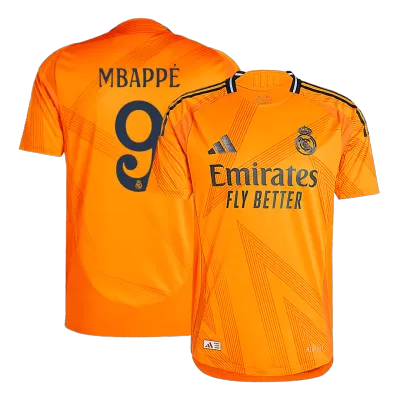 Camiseta Auténtica MBAPPÉ #9 Real Madrid 2024/25 Segunda Equipación Visitante Hombre - Versión Jugador - camisetasfutbol