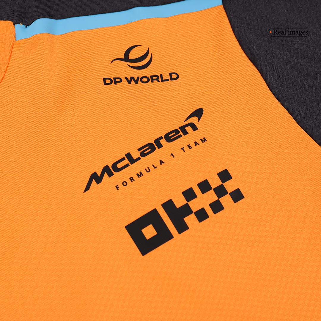 Calidad Premium Camiseta de McLaren F1 Racing Team Set Up T-Shirt Orange Hombre Naranja - camisetasfutbol