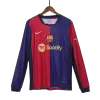 Camiseta Manga Larga Barcelona 2024/25 Primera Equipación Local Hombre - Versión Hincha - camisetasfutbol