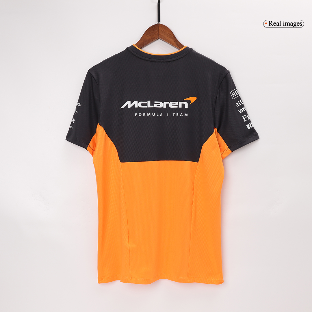 Calidad Premium Camiseta de McLaren F1 Racing Team Set Up T-Shirt Orange Hombre Naranja - camisetasfutbol