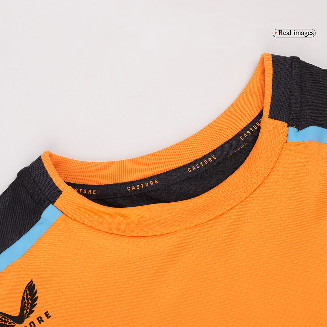 Calidad Premium Camiseta de McLaren F1 Racing Team Set Up T-Shirt Orange Hombre Naranja - camisetasfutbol