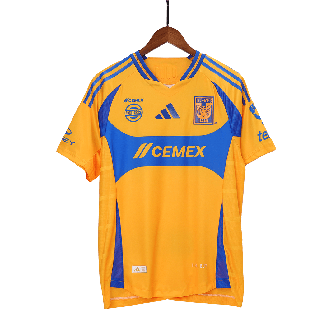 Camiseta Auténtica Tigres UANL 2024/25 Primera Equipación Local