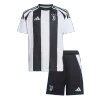 Miniconjunto Juventus 2024/25 Primera Equipación Local Niño (Camiseta + Pantalón Corto) - camisetasfutbol