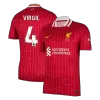 Calidad Premium Camiseta VIRGIL #4 Liverpool 2024/25 Primera Equipación Local Hombre - Versión Hincha - camisetasfutbol