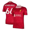 Calidad Premium Camiseta ALEXANDER-ARNOLD #66 Liverpool 2024/25 Primera Equipación Local Hombre - Versión Hincha - camisetasfutbol