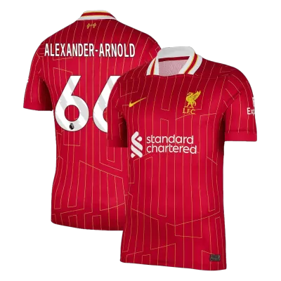 Calidad Premium Camiseta ALEXANDER-ARNOLD #66 Liverpool 2024/25 Primera Equipación Local Hombre - Versión Hincha - camisetasfutbol