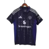 Conjunto Manchester United 
2024/25 Segunda Equipación Visitante Hombre (Camiseta + Pantalón Corto) - camisetasfutbol