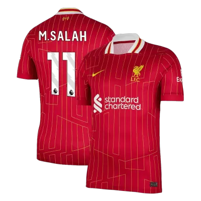 Camiseta M.SALAH #11 Liverpool 2024/25 Primera Equipación Local Hombre - Versión Hincha - camisetasfutbol