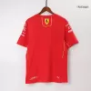 Calidad Premium Camiseta de Ferrari F1 Racing Team Charles Leclerc #16 T-Shirt 2024 Red Hombre Amarillo - camisetasfutbol