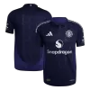 Camiseta Auténtica Manchester United 2024/25 Segunda Equipación Visitante Hombre - Versión Jugador - camisetasfutbol