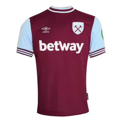 Camiseta West Ham United 2024/25 Primera Equipación Local Hombre - Versión Hincha - camisetasfutbol