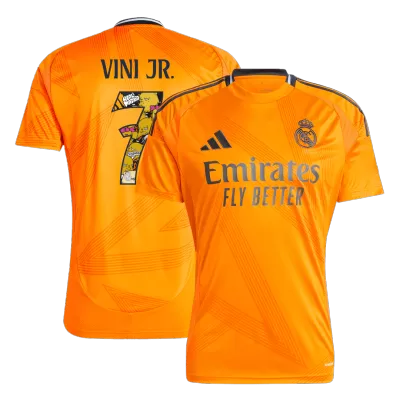 Calidad Premium Camiseta VINI JR. #7 Real Madrid 2024/25 Segunda Equipación Visitante Hombre - Versión Hincha - camisetasfutbol