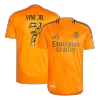 Camiseta Auténtica VINI JR. #7（Tipografía Bear Champ）Real Madrid 2024/25 Segunda Equipación Visitante Hombre - Versión Jugador - camisetasfutbol